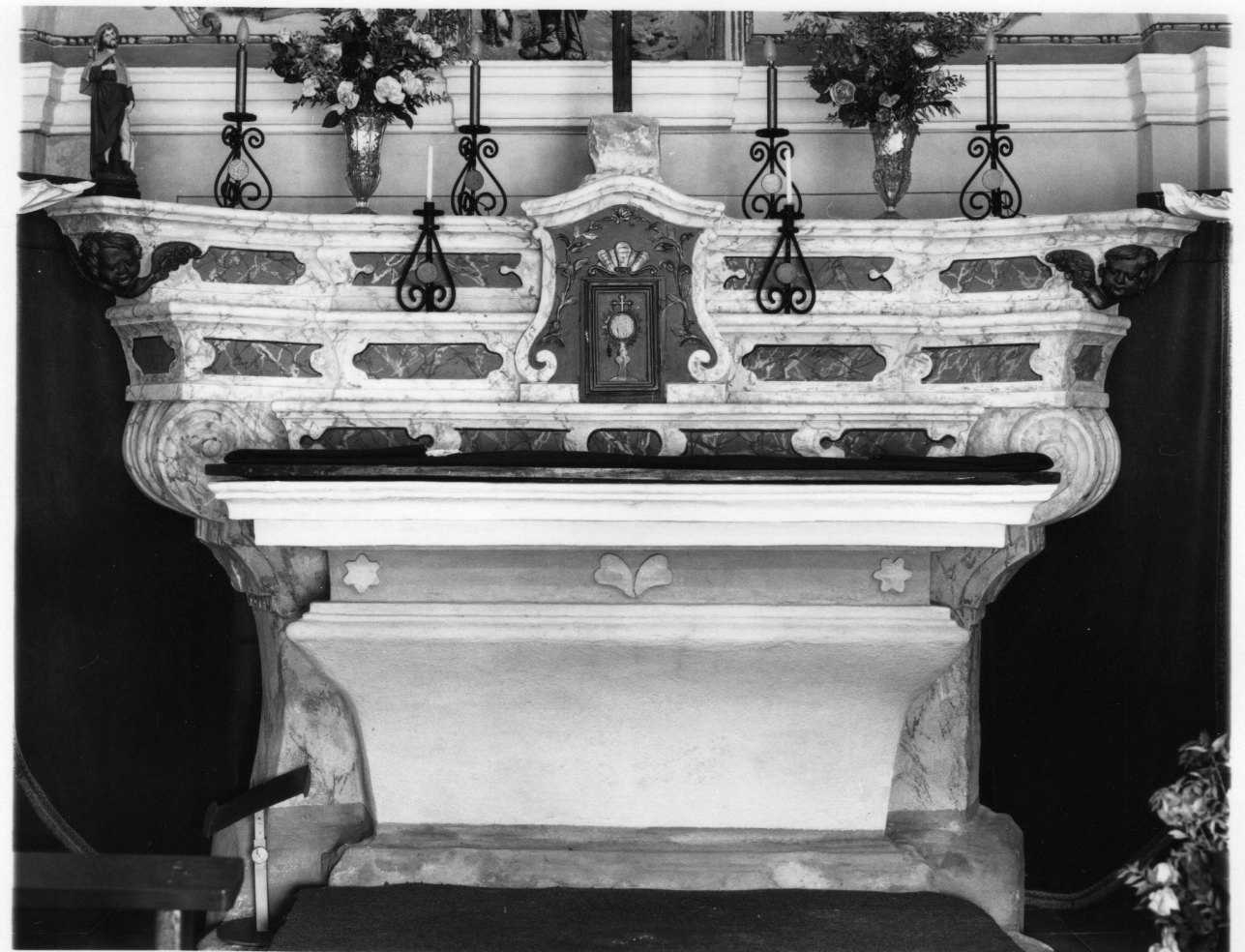 altare maggiore, opera isolata - ambito astigiano (sec. XIX)