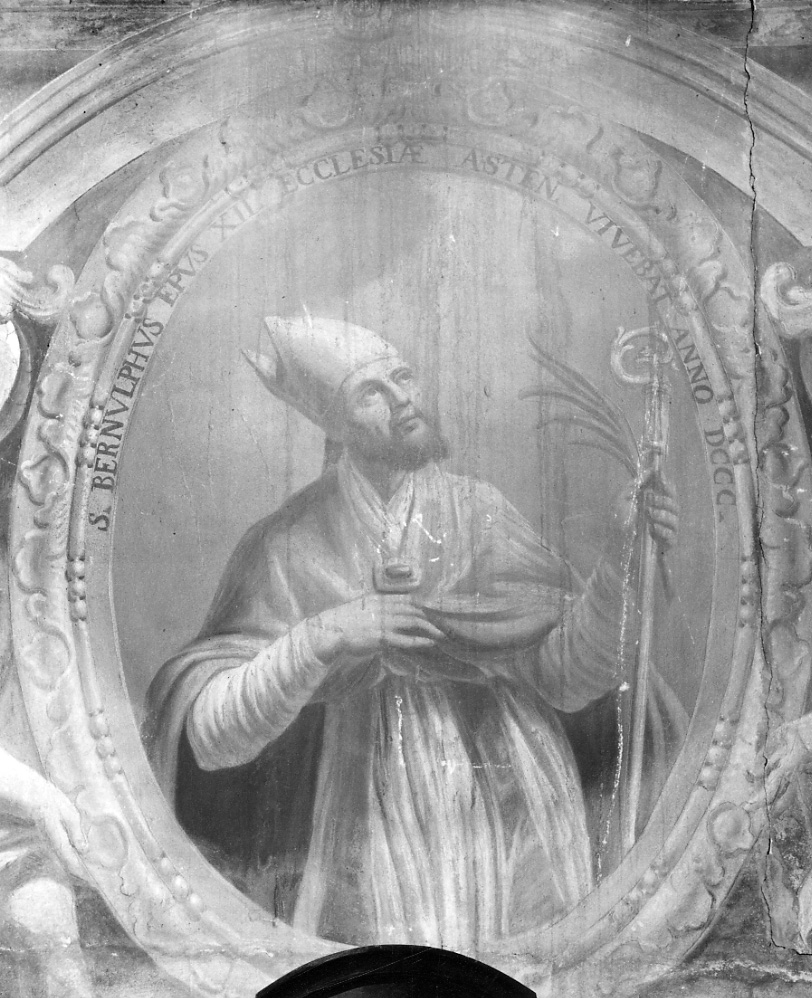 San Bernolfo, San Bernolfo (dipinto, elemento d'insieme) di Fabbrica Francesco, Rocca Giovanni Battista (primo quarto sec. XVIII)