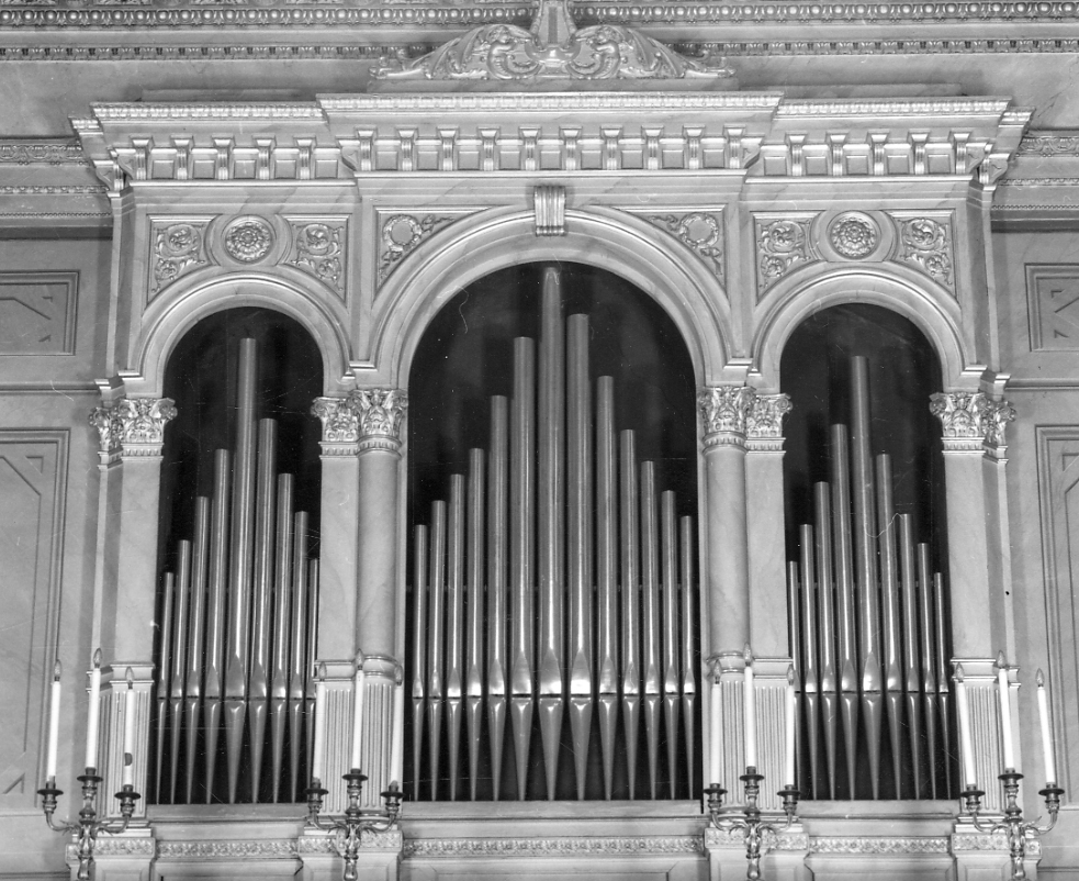 cassa d'organo, serie di Antonini Giuseppe (ultimo quarto sec. XIX)