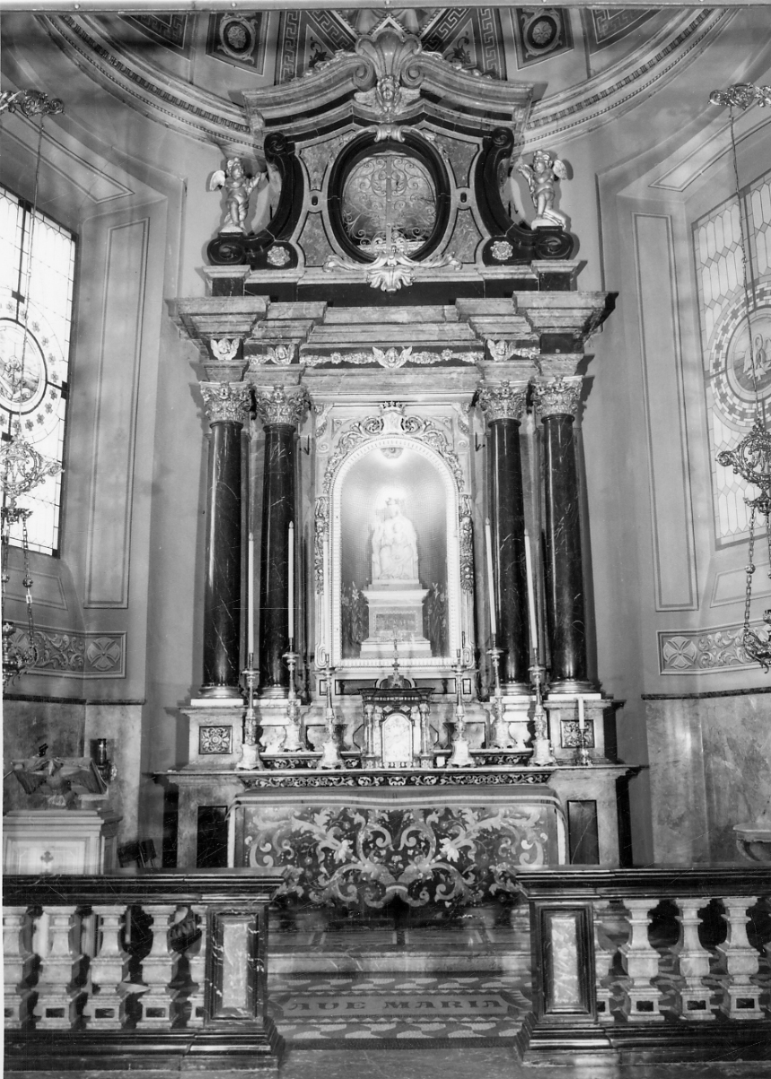 altare, opera isolata di Castello Rusca Francesco (metà sec. XVII)