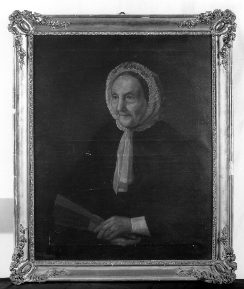 ritratto di Francesca Garetti Stellardi (dipinto, opera isolata) - ambito piemontese (terzo quarto sec. XIX)