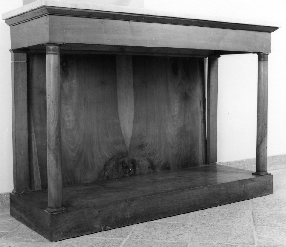 tavolo da muro, opera isolata - produzione piemontese (primo quarto sec. XIX)