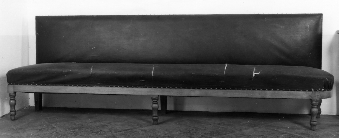divano, opera isolata - produzione piemontese (seconda metà sec. XIX)