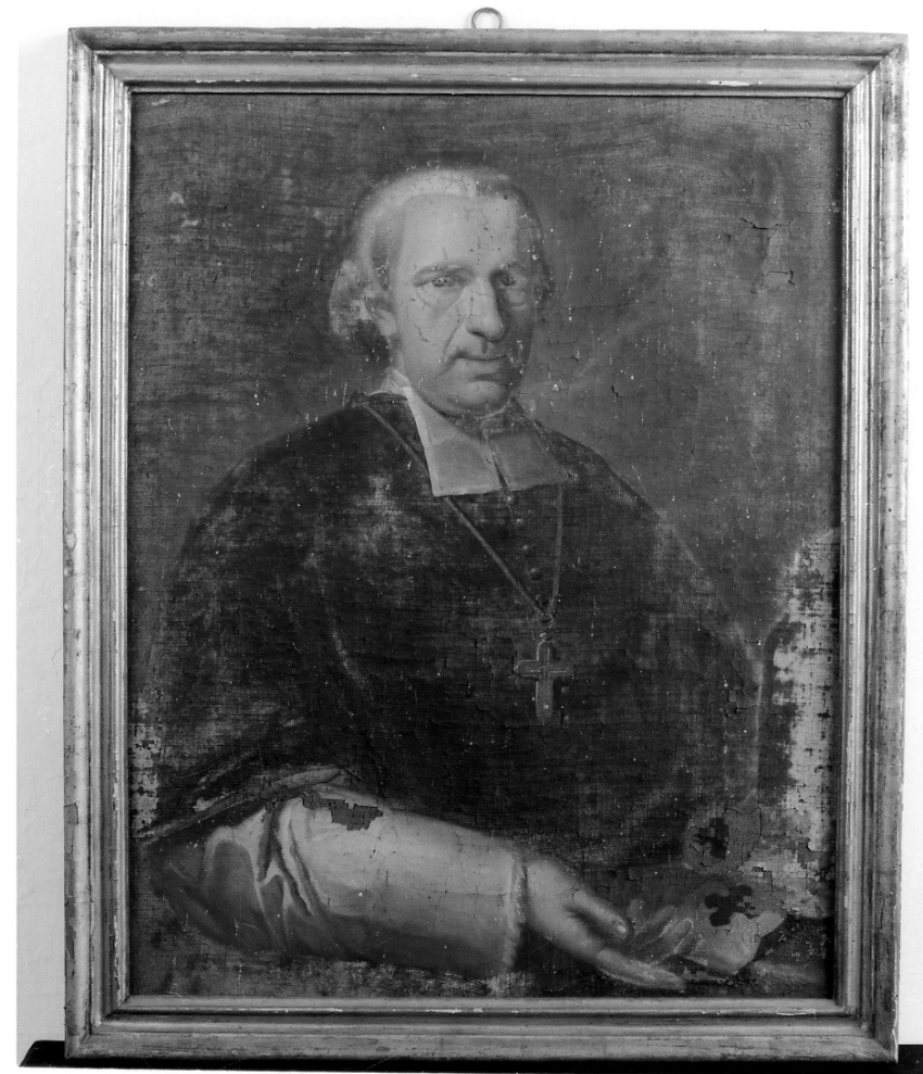 ritratto del canonico Giuseppe di Monfalcone (dipinto, opera isolata) - ambito piemontese (ultimo quarto sec. XVIII)