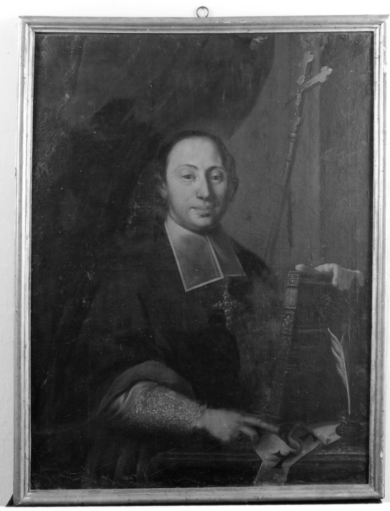 ritratto del vescovo Giuseppe Antonio Maria Corte (dipinto, opera isolata) - ambito piemontese (ultimo quarto sec. XVIII)