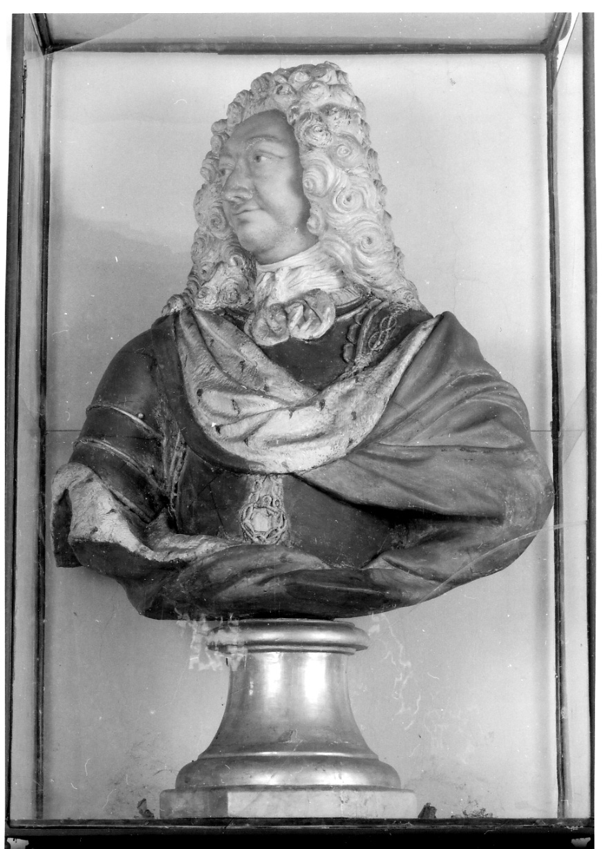 busto ritratto di Vittorio Amedeo II di Savoia (scultura, opera isolata) - ambito siciliano (?) (primo quarto sec. XVIII)