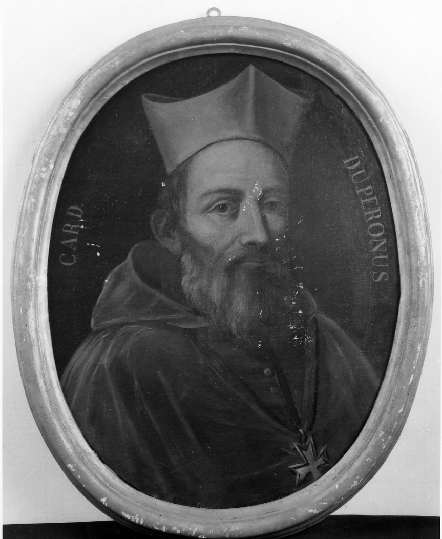ritratto del cardinale Duperon (dipinto, elemento d'insieme) - ambito piemontese (metà sec. XVIII)