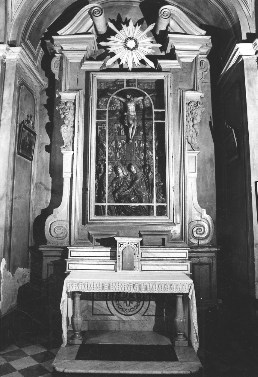 altare, opera isolata - bottega piemontese (fine, inizio sec. XIX, sec. XX)