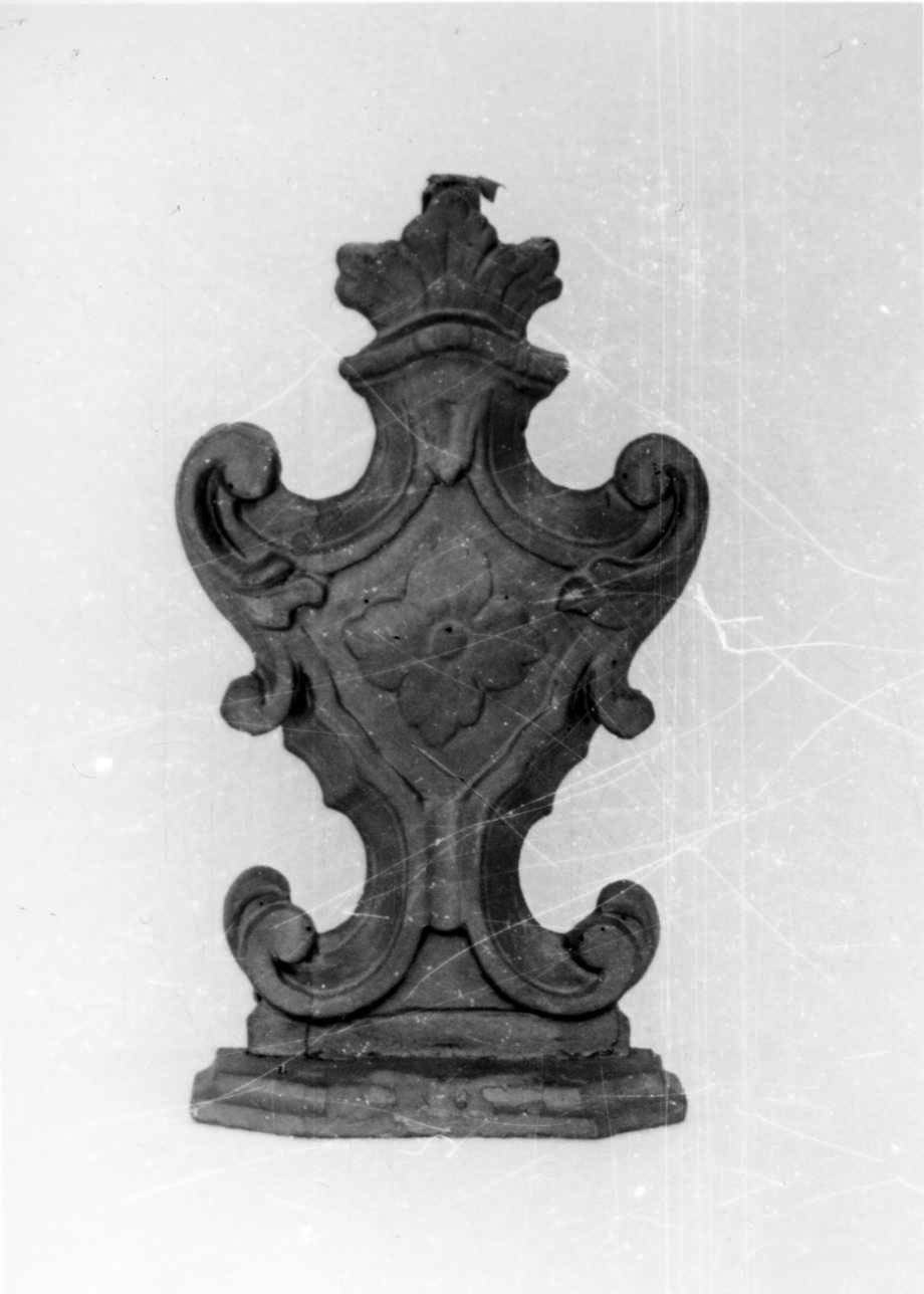 vaso d'altare per composizione floreale, serie - bottega piemontese (sec. XVIII)