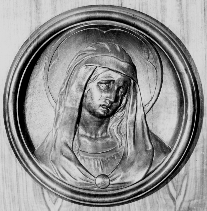Madonna Addolorata (rilievo, opera isolata) - bottega italiana (inizio sec. XX)