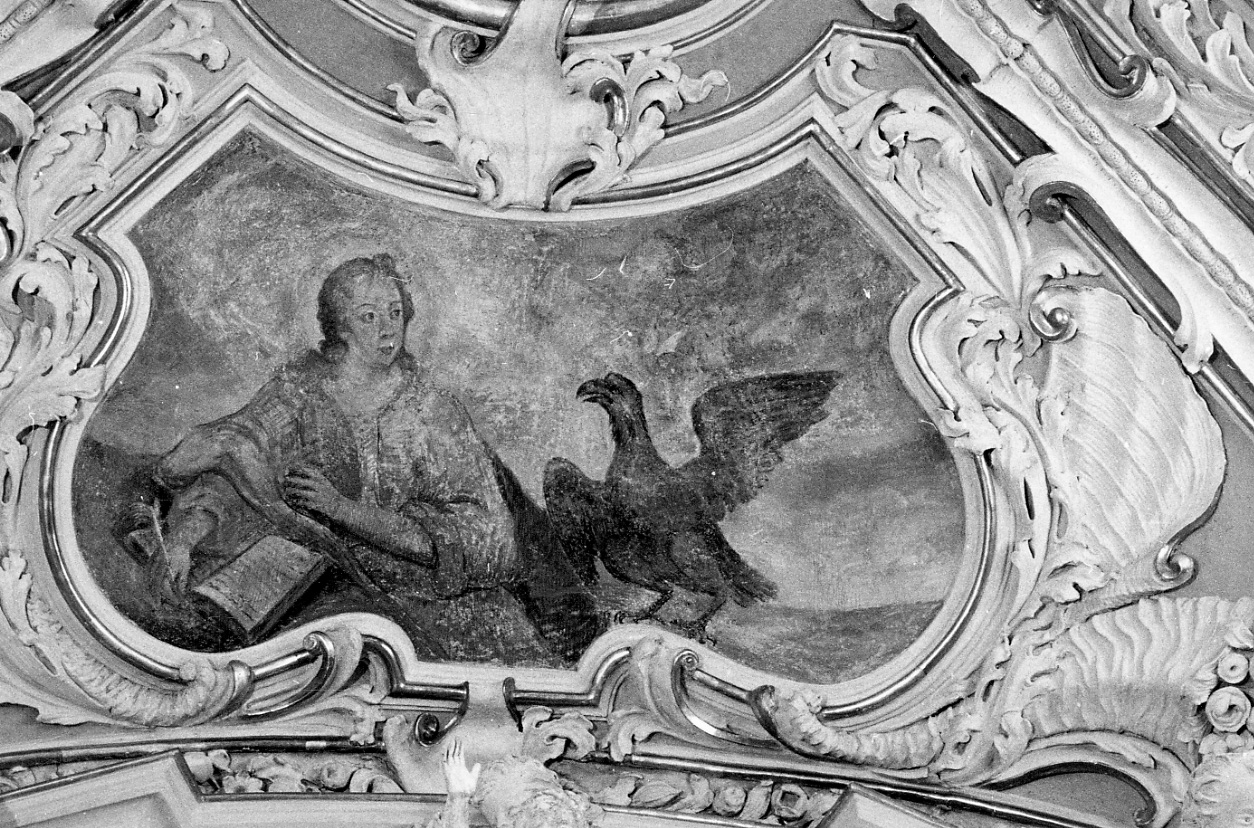 San Giovanni Evangelista (dipinto, opera isolata) - ambito casalese (inizio sec. XVIII)