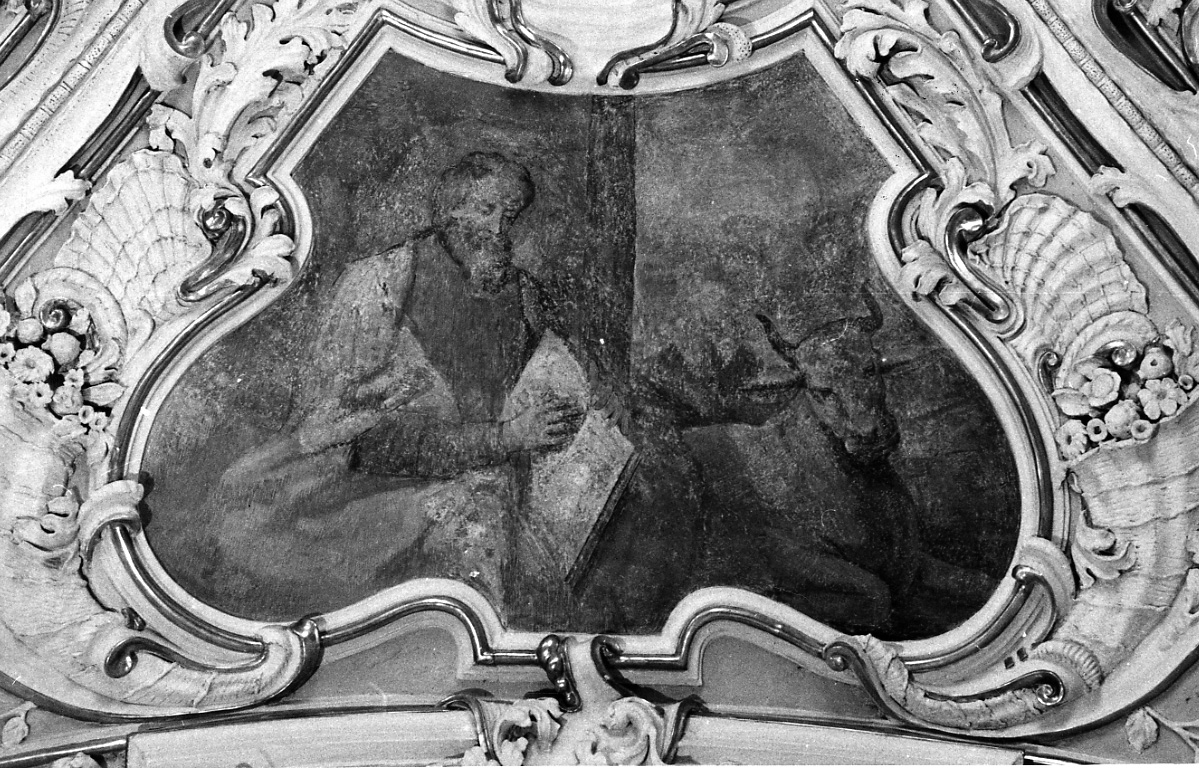 San Luca (dipinto, opera isolata) - ambito casalese (inizio sec. XVIII)