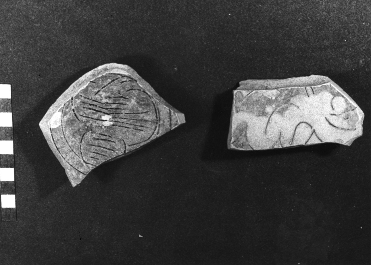 ciotola, frammento - bottega Italia settentrionale (sec. XVI)