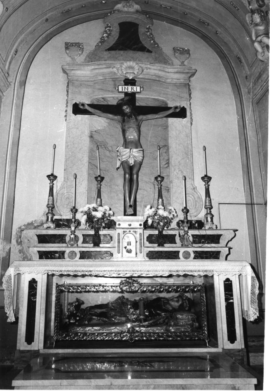 altare, opera isolata di Sartorelli famiglia (ultimo quarto sec. XIX)