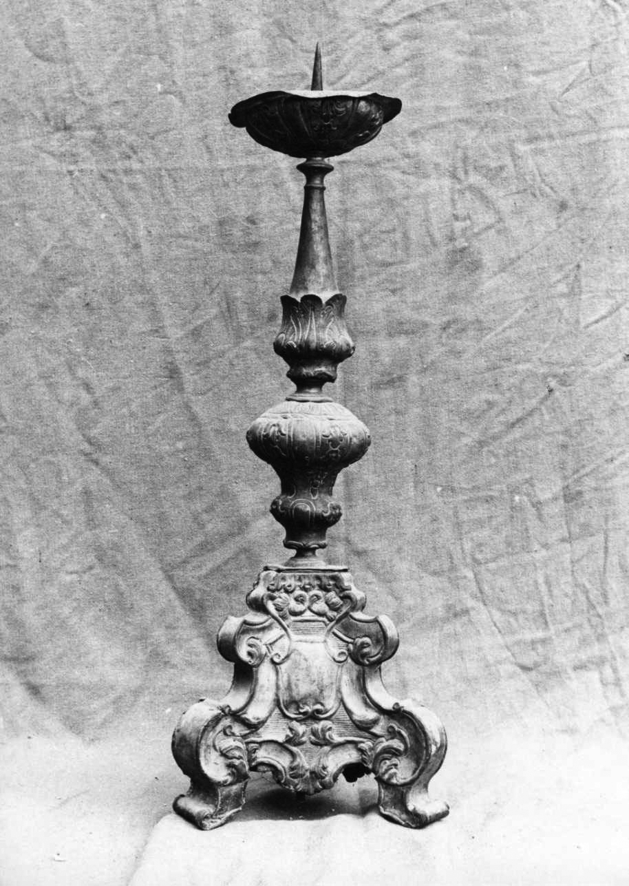 candeliere, serie - bottega monferrina (sec. XVIII)