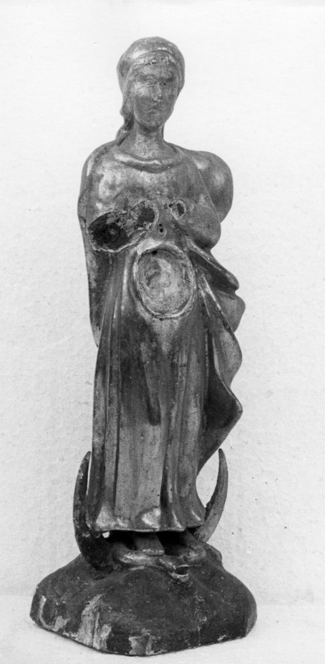 Immacolata Concezione (reliquiario - a statuetta, opera isolata) - bottega piemontese (sec. XVIII)