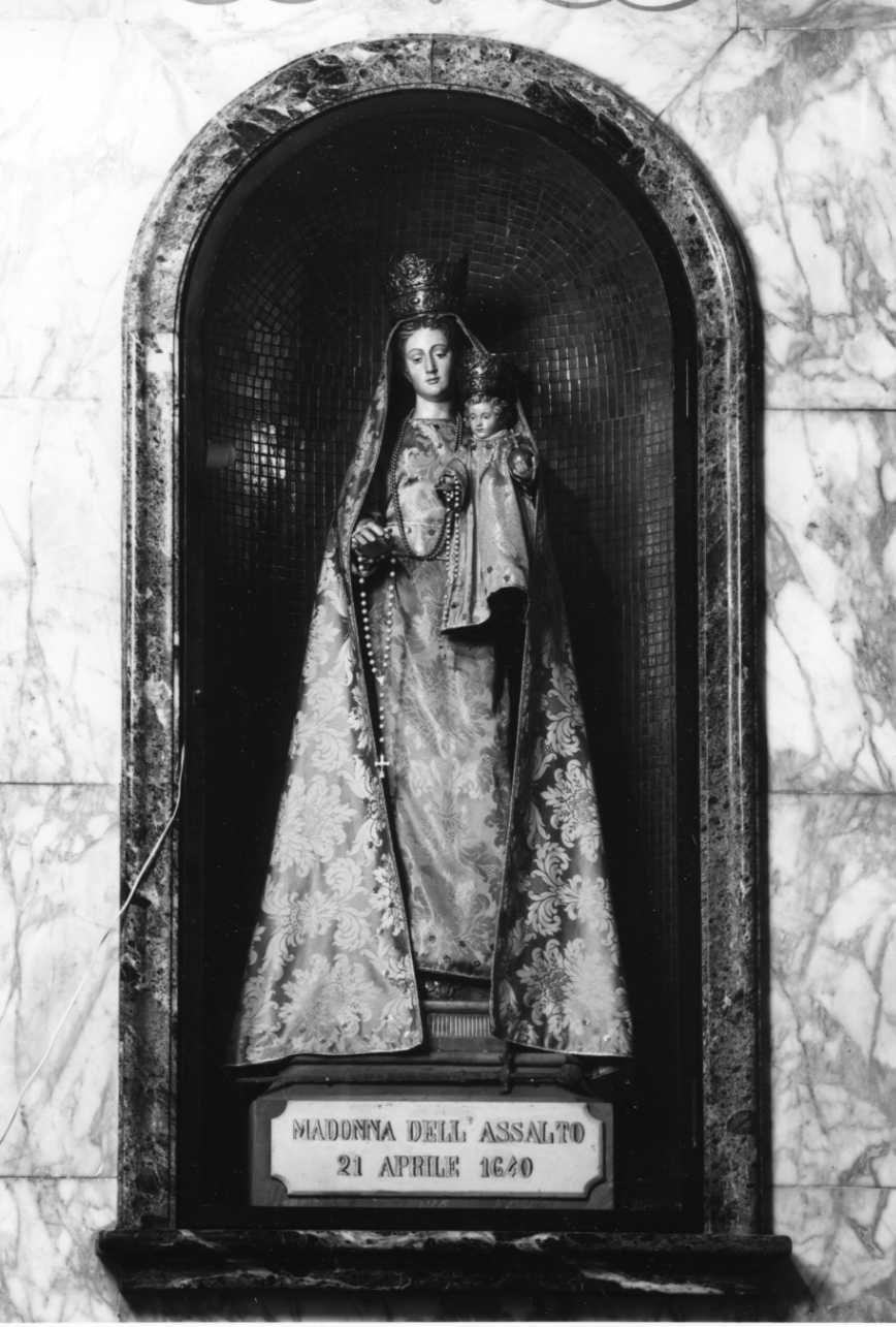Madonna dell'Assalto, Madonna con Bambino (statua, opera isolata) - bottega piemontese (primo quarto sec. XX)