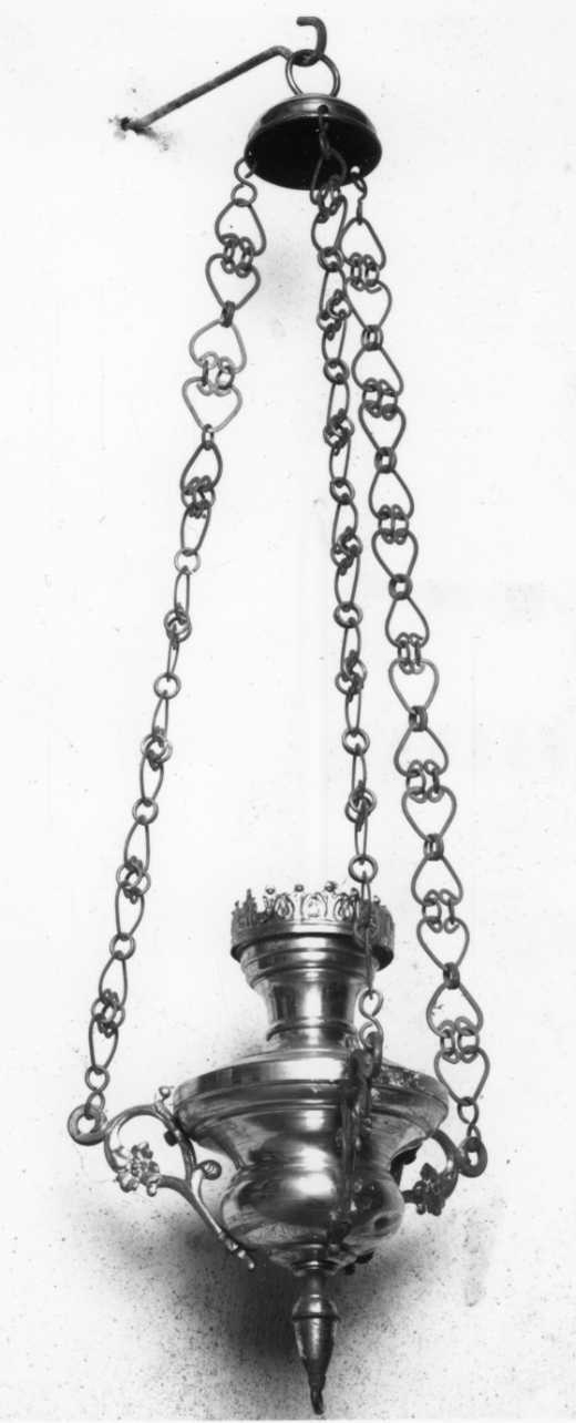 lampada pensile, serie - bottega piemontese (primo quarto sec. XX)