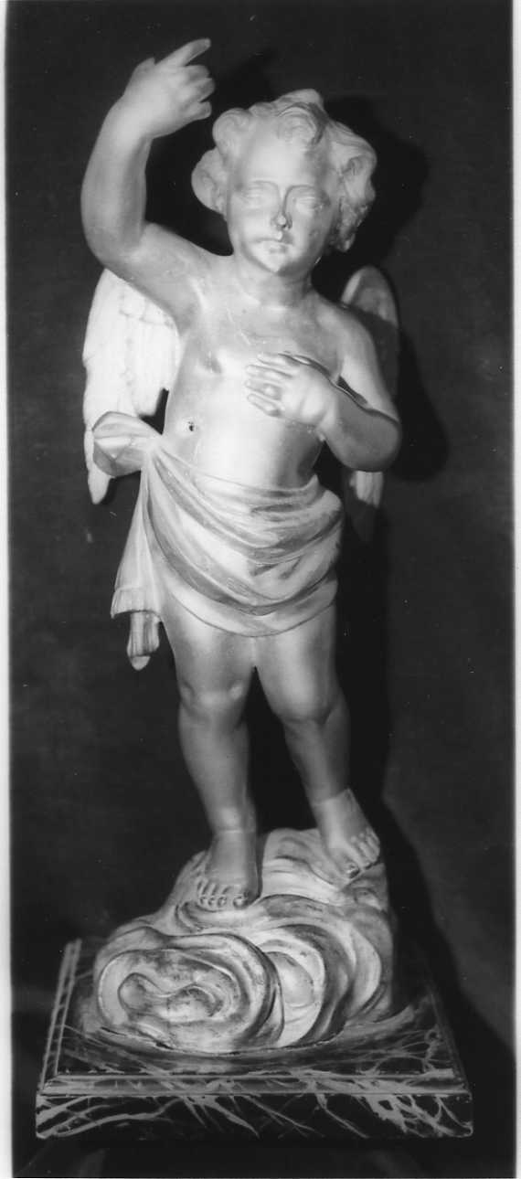 angelo (statua, opera isolata) - bottega piemontese (metà sec. XIX)