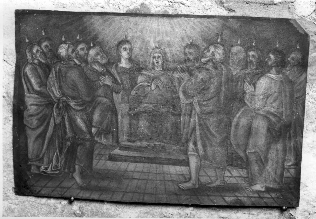 Pentecoste (dipinto, opera isolata) - bottega piemontese (sec. XVIII)