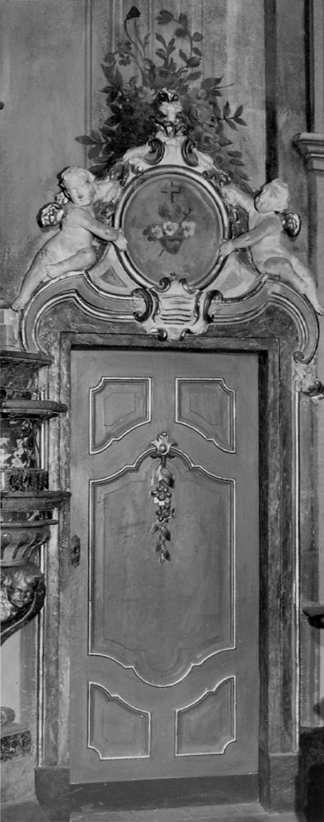 porta, coppia - bottega piemontese (secondo quarto sec. XVIII)