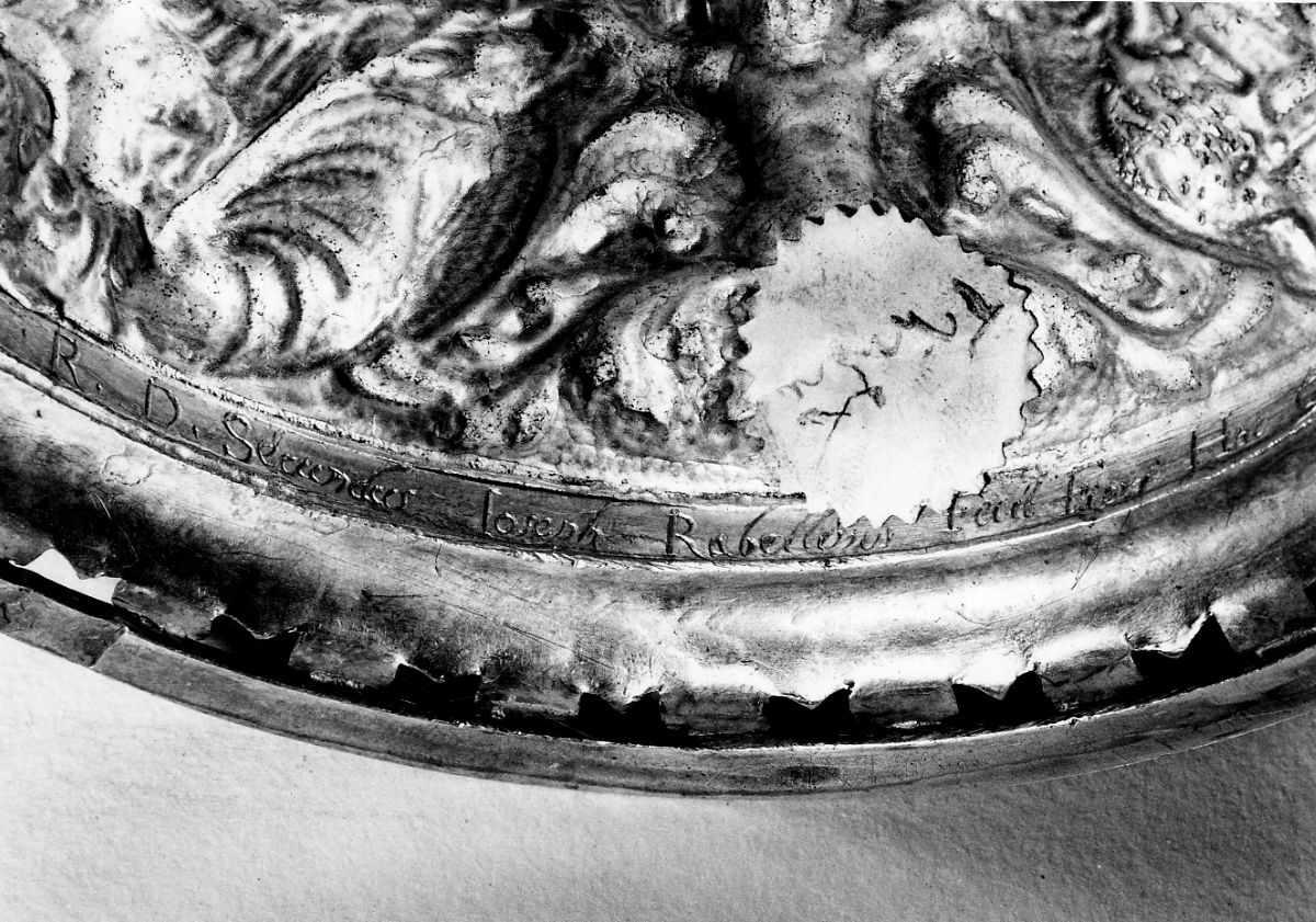 cherubini e motivi decorativi fitomorfi (calice, opera isolata) - ambito lombardo-piemontese (metà sec. XVII)