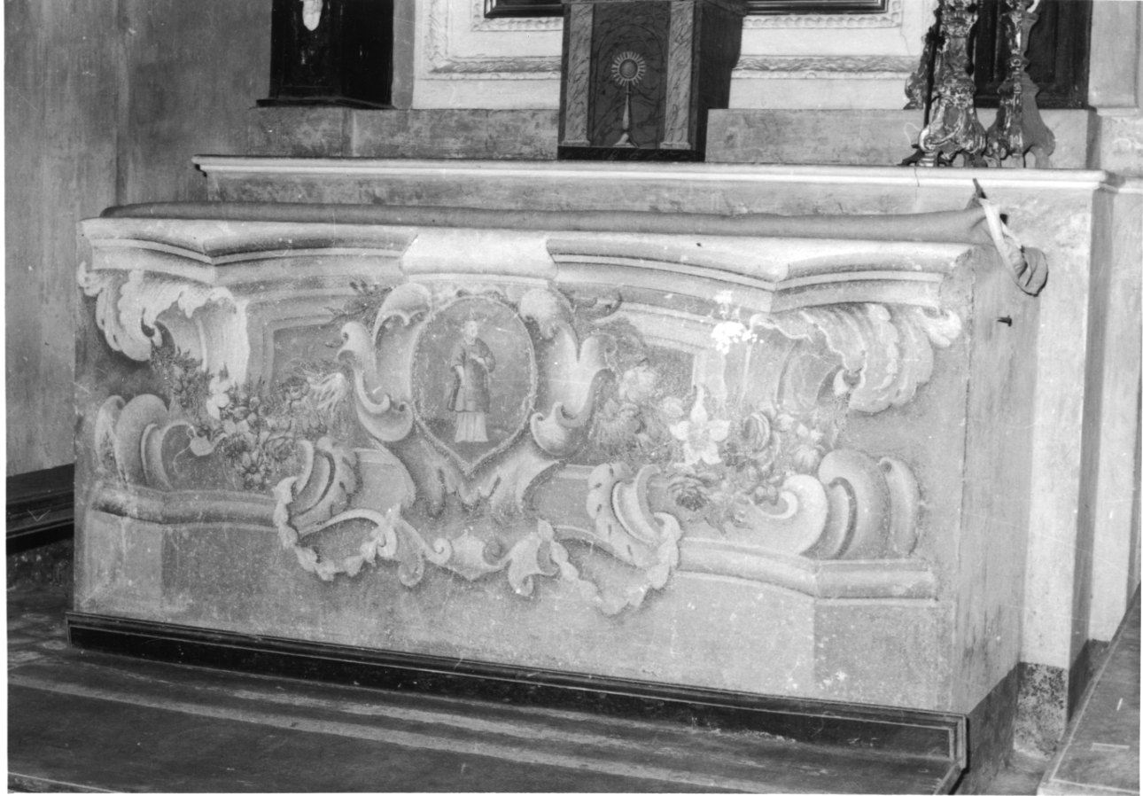 Santo Stefano (altare, opera isolata) - bottega biellese (seconda metà sec. XVII)