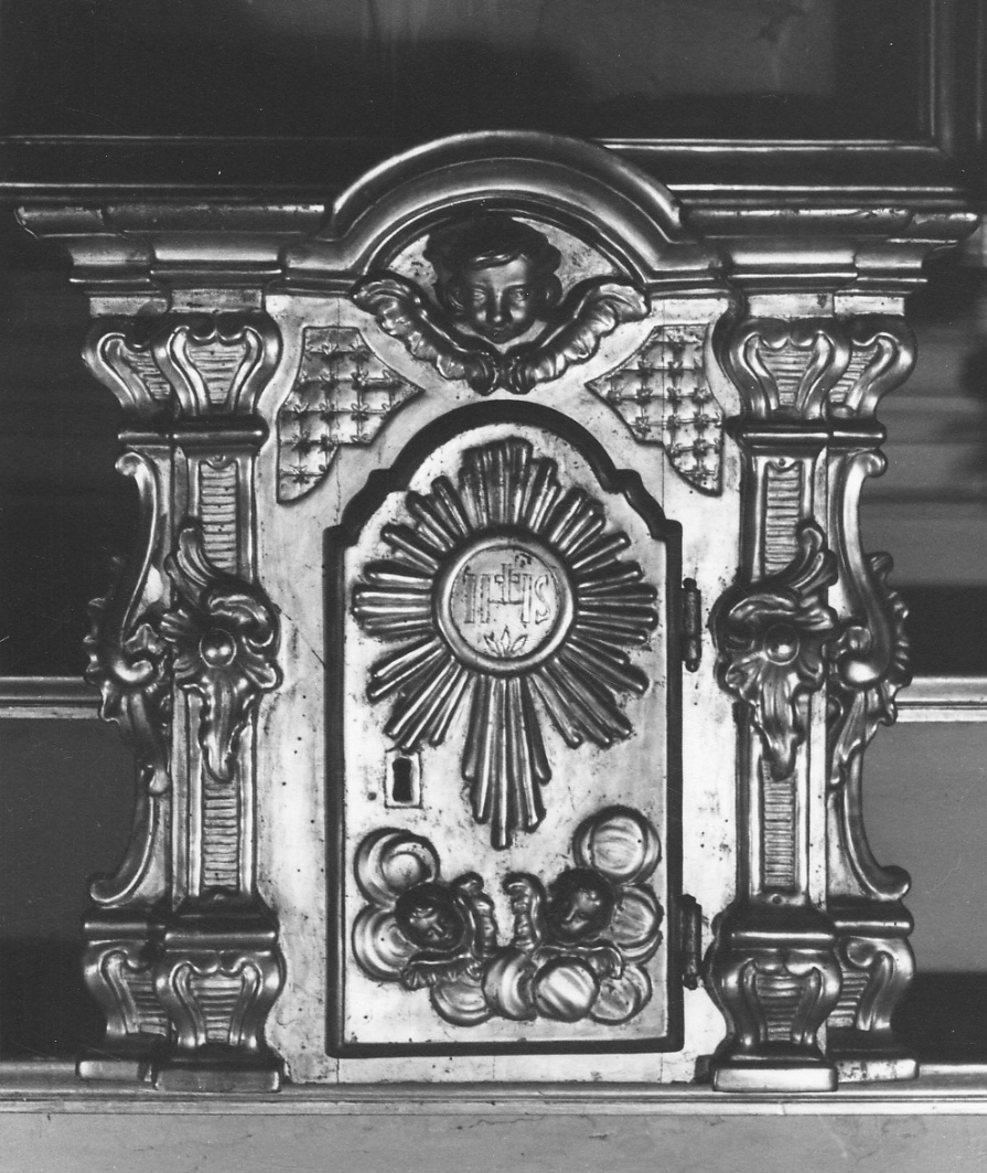 tabernacolo, opera isolata - bottega vercellese (metà sec. XVIII)
