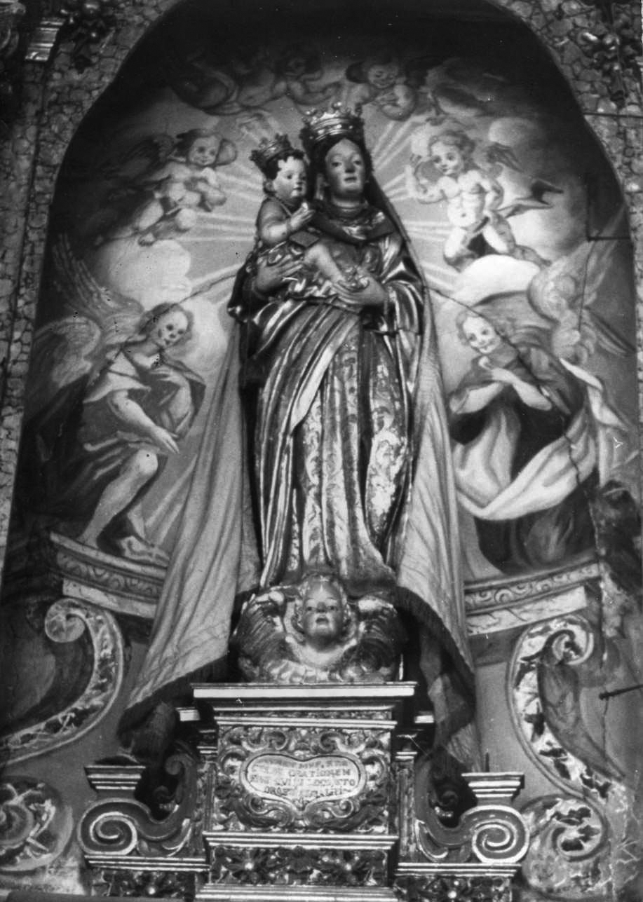 Madonna con Bambino (statua, opera isolata) - bottega biellese (inizio sec. XVIII)