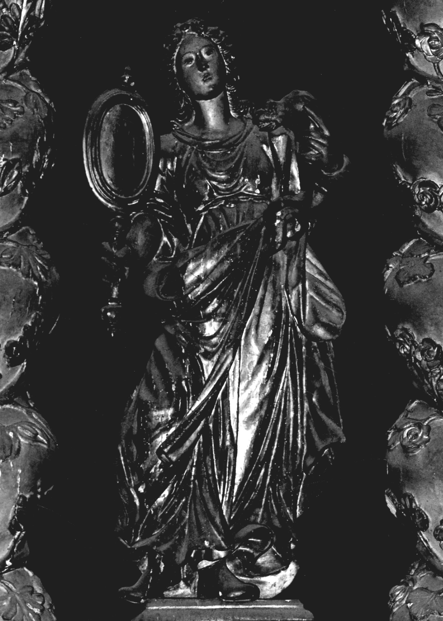 Prudenza (statua, elemento d'insieme) di Vaglio Giovanni (ultimo quarto sec. XVII)
