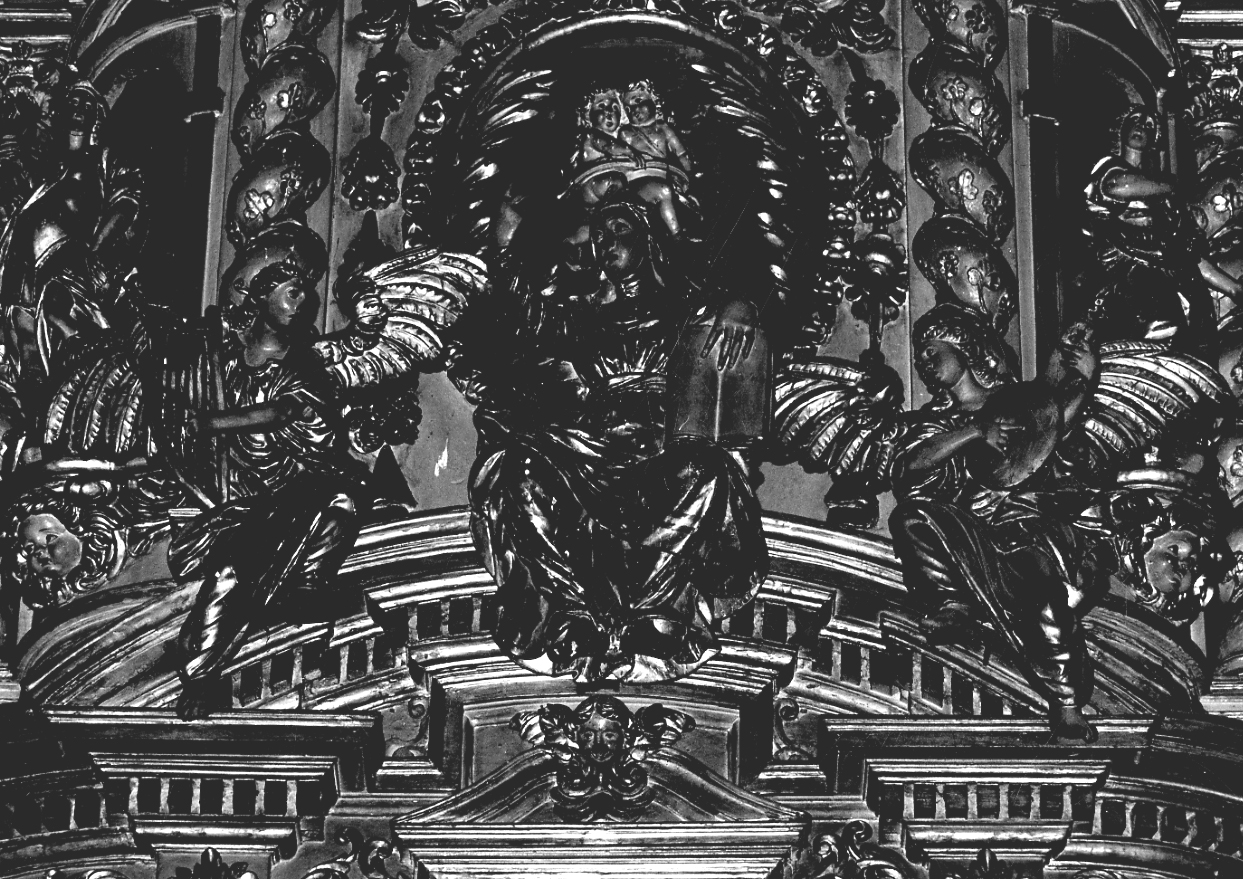 Fede con angeli (statua, elemento d'insieme) di Vaglio Giovanni (ultimo quarto sec. XVII)
