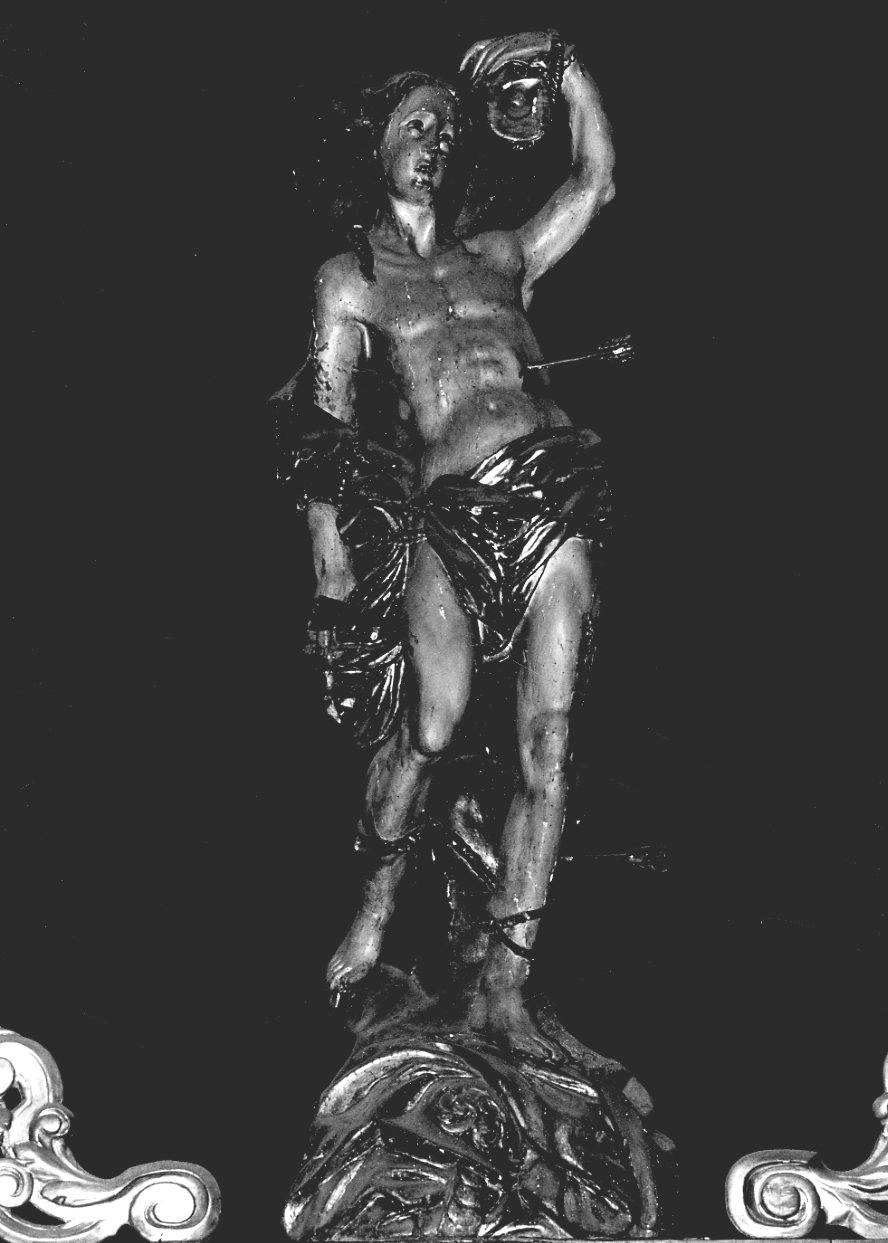 San Sebastiano (statua, elemento d'insieme) di Vaglio Giovanni (ultimo quarto sec. XVII)