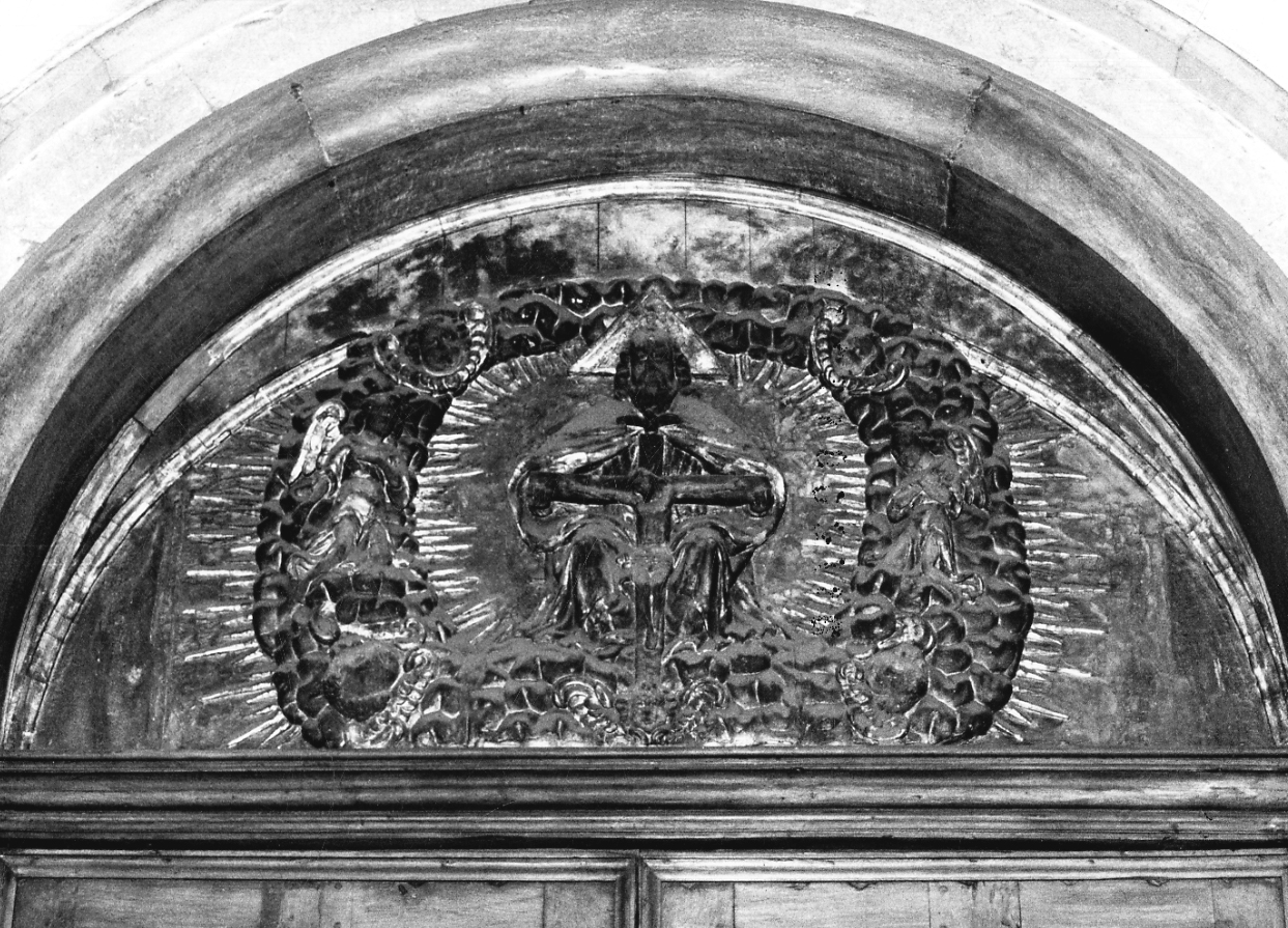 Trinità (rilievo, opera isolata) di Auregio Termine Carlo Francesco (metà sec. XVIII)