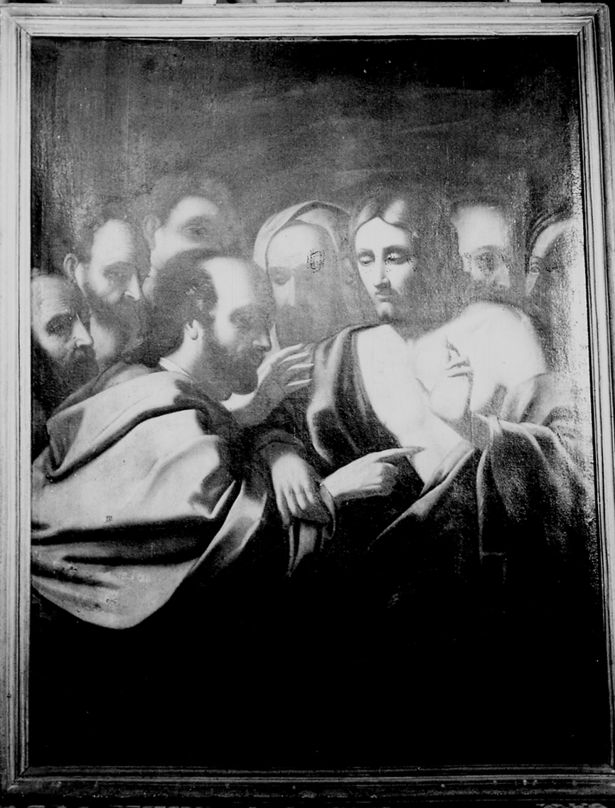 incredulità di San Tommaso (dipinto, opera isolata) - ambito piemontese (sec. XVII)