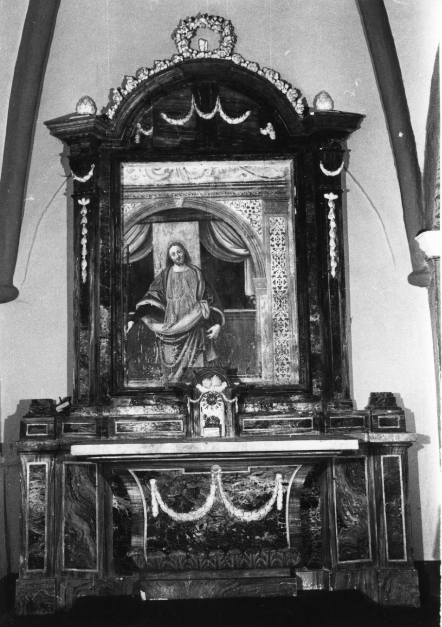 altare, coppia di Fizzotti (primo quarto sec. XIX)