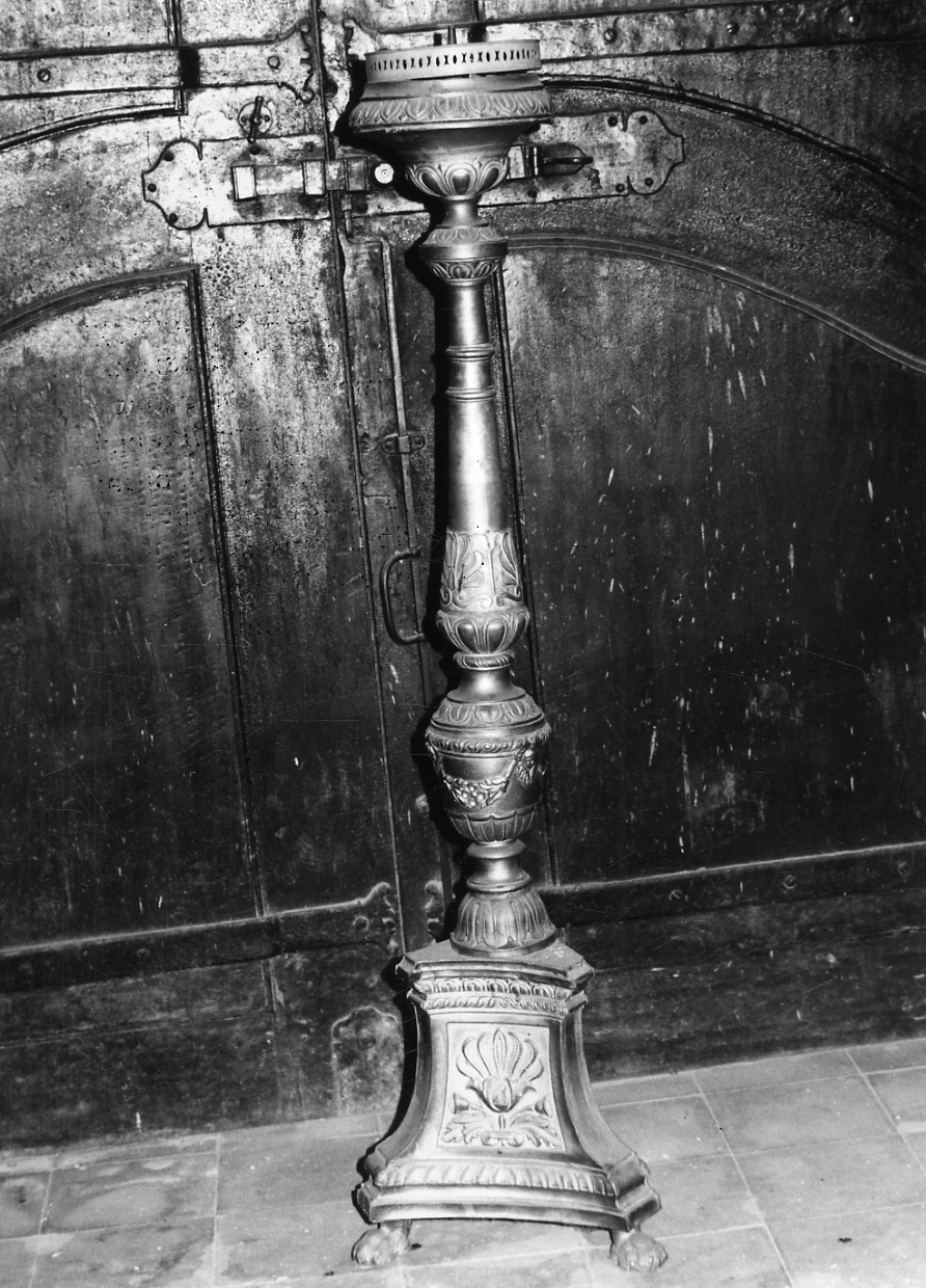 candeliere, serie - bottega lombardo-piemontese (sec. XIX)
