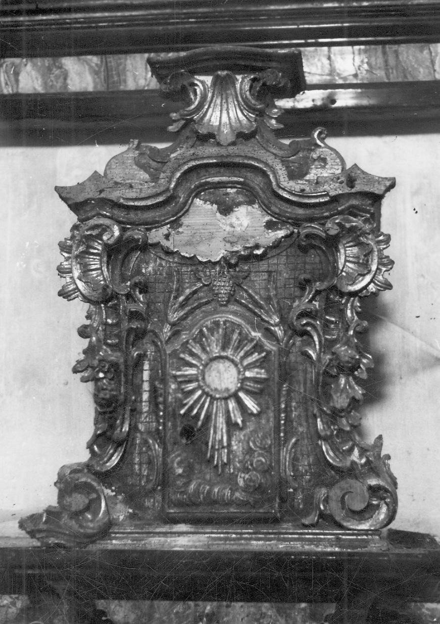 tabernacolo, opera isolata - bottega lombardo-piemontese (sec. XVIII)