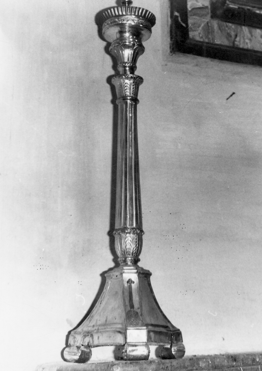 candeliere, serie - bottega lombardo-piemontese (metà sec. XIX)