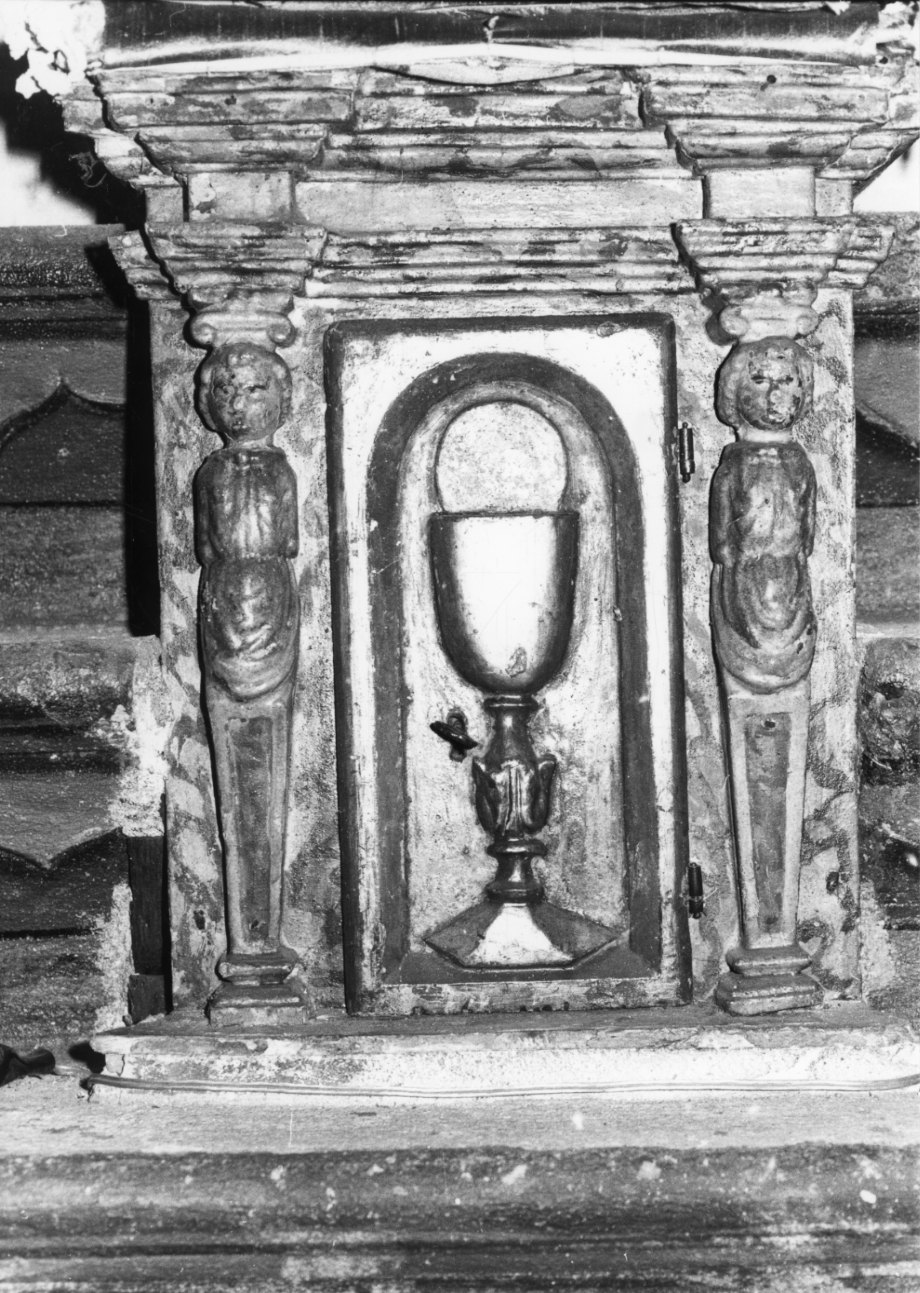 tabernacolo, opera isolata - bottega biellese (fine/inizio secc. XVII/ XVIII)