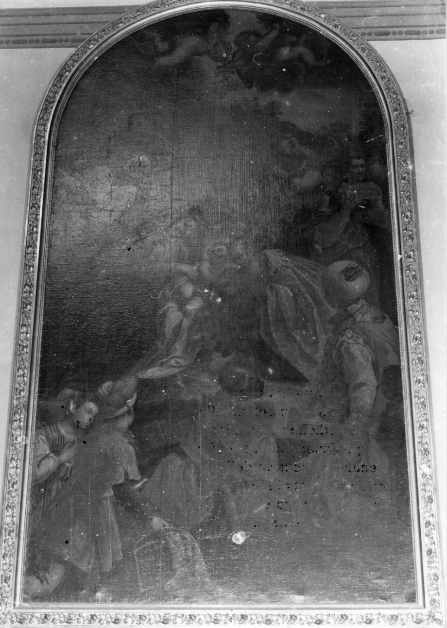 adorazione dei Re Magi (dipinto, opera isolata) - ambito emiliano-lombardo (ultimo quarto sec. XVII)