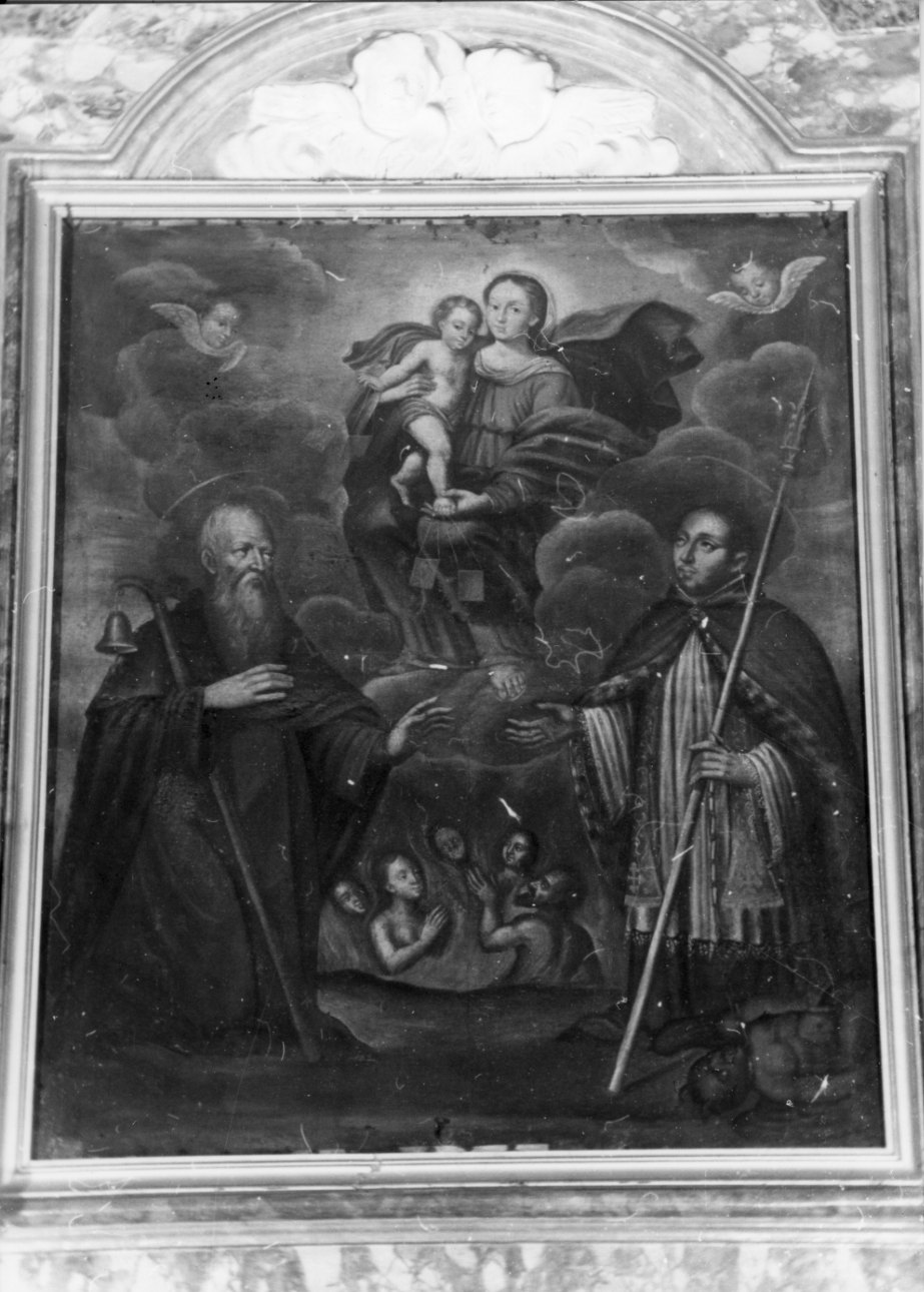 Madonna del Carmelo e santi (dipinto, opera isolata) - ambito biellese (seconda metà sec. XVIII)