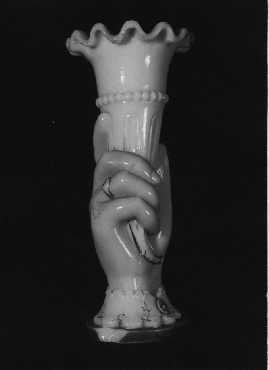 vaso da fiori, opera isolata - bottega piemontese (fine/inizio secc. XIX/ XX)