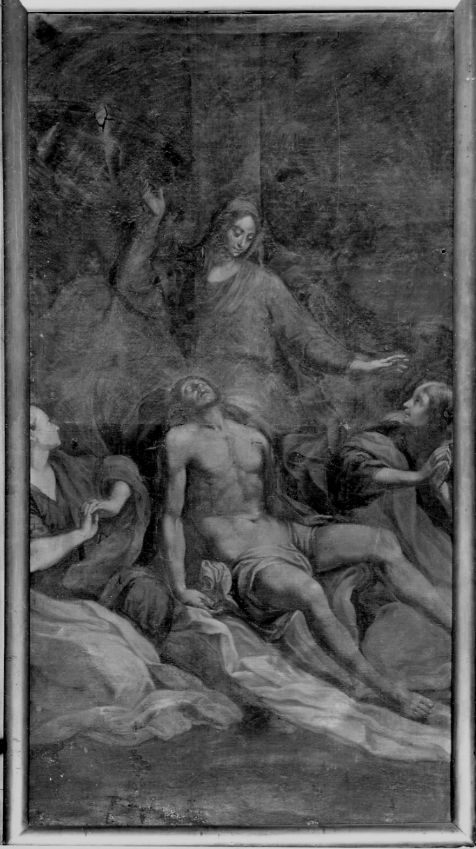 Cristo deposto dalla croce (dipinto, opera isolata) - ambito piemontese (sec. XVII)