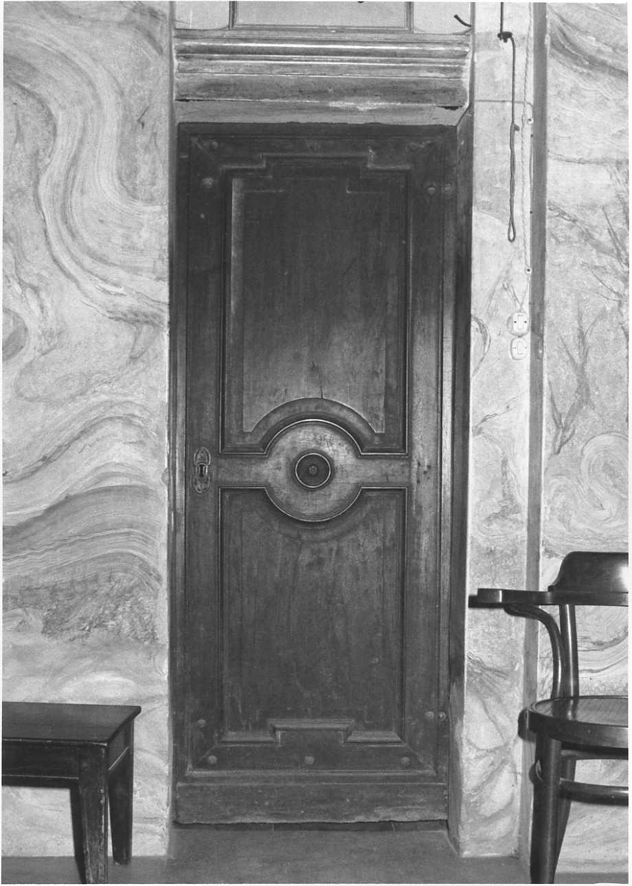 porta, opera isolata - bottega piemontese (sec. XIX)