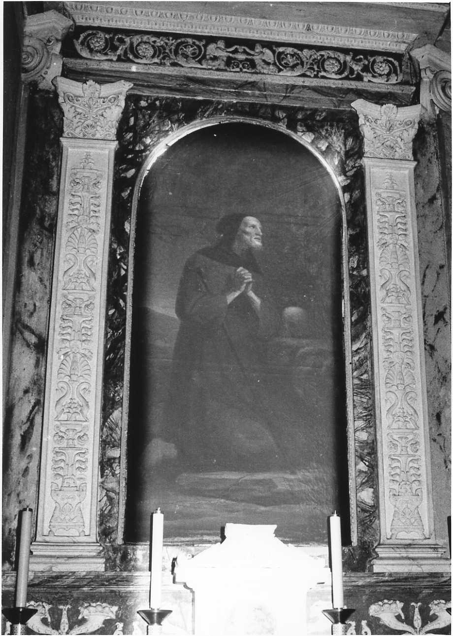 Sant'Antonio Abate (dipinto, opera isolata) - ambito piemontese (ultimo quarto sec. XIX)