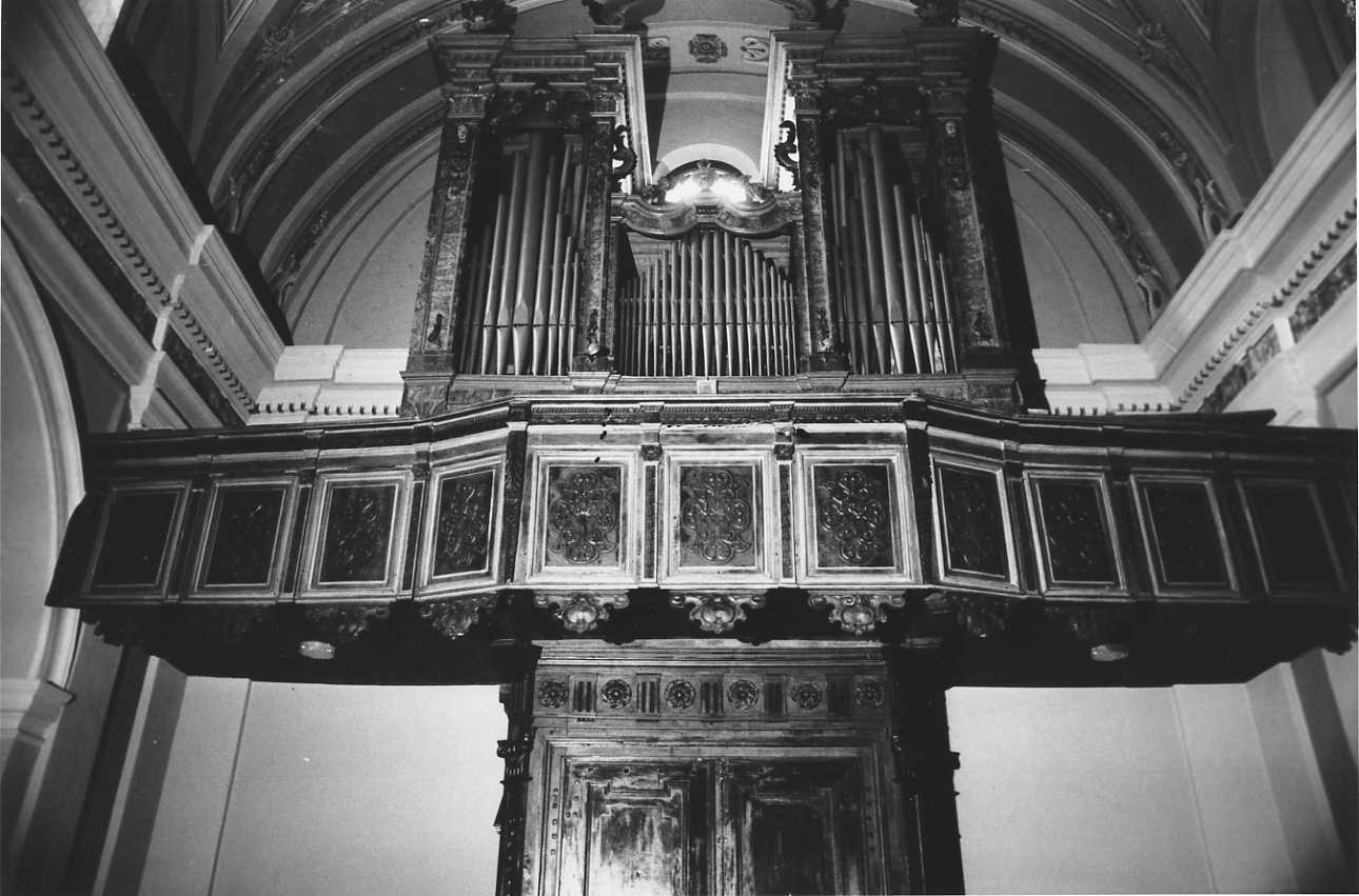 tribuna d'organo, opera isolata di Serpentiere Pietro Antonio (inizio sec. XIX)
