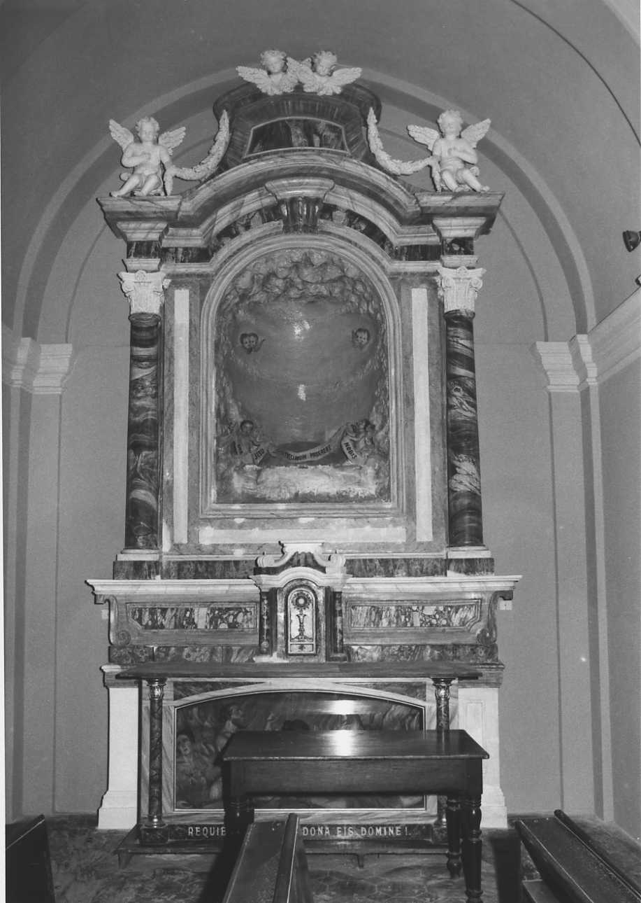 altare, opera isolata - bottega piemontese (sec. XVIII)