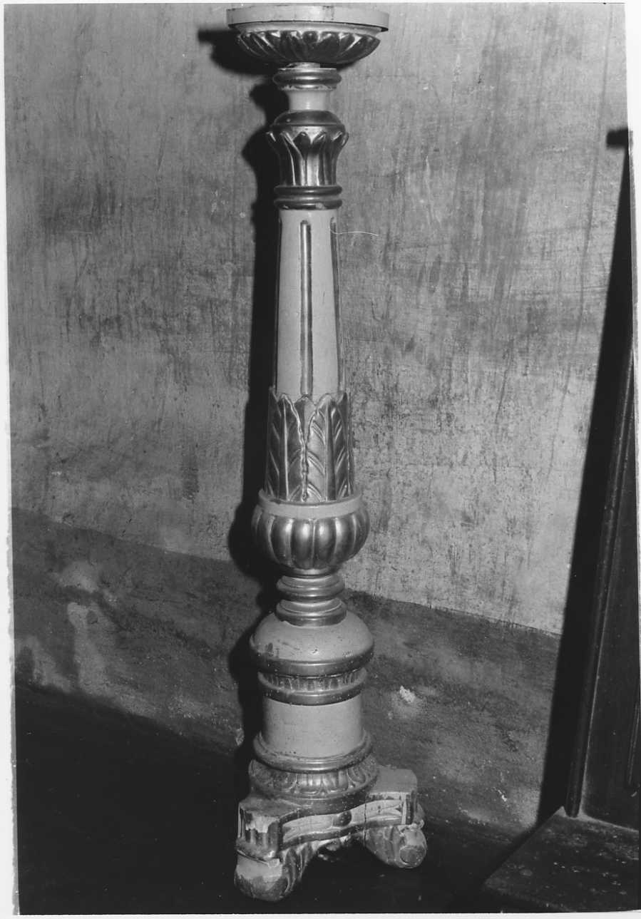 candelabro, coppia - bottega piemontese (sec. XIX)