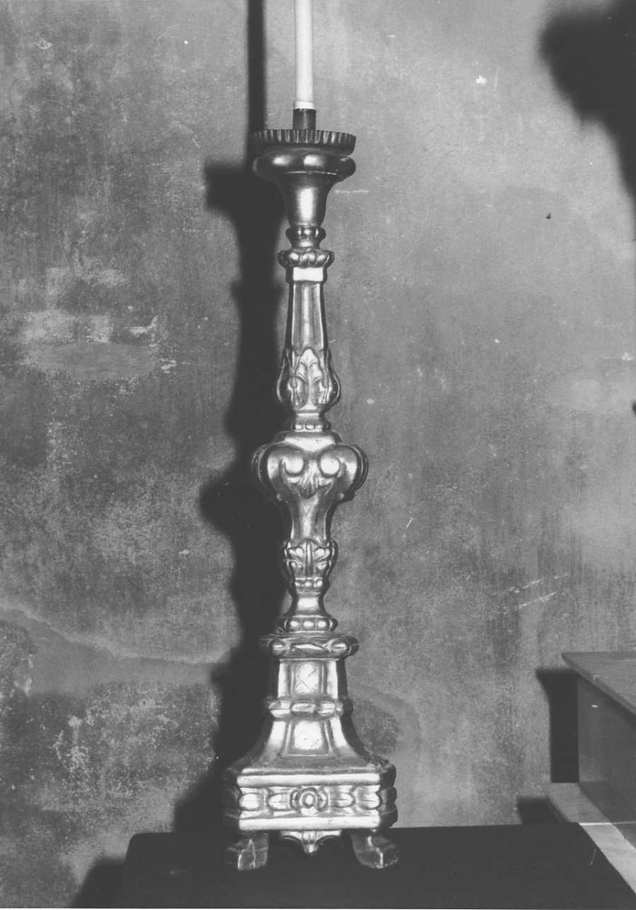 candelabro, coppia - bottega piemontese (sec. XIX)