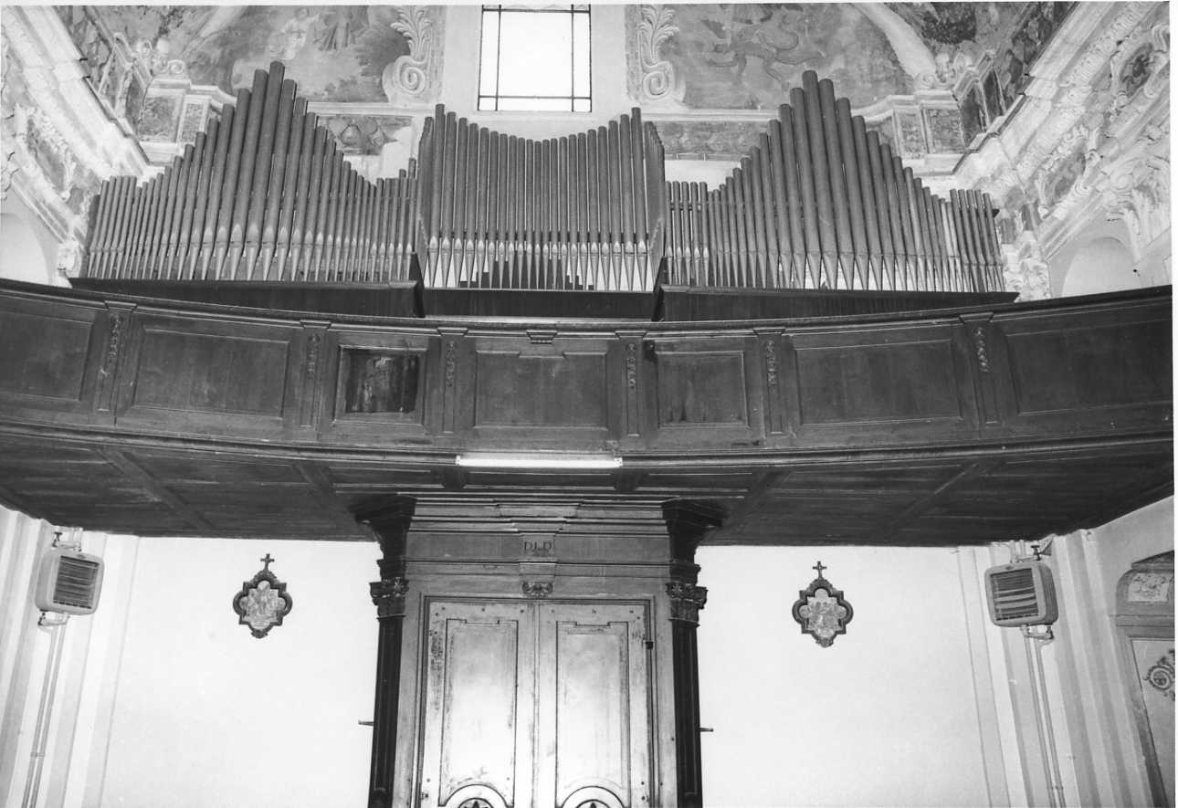 tribuna d'organo, opera isolata - bottega biellese (sec. XIX)